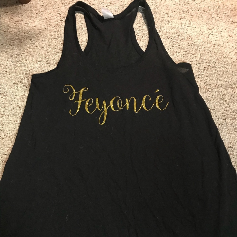 Black “Feyoncé” Tank